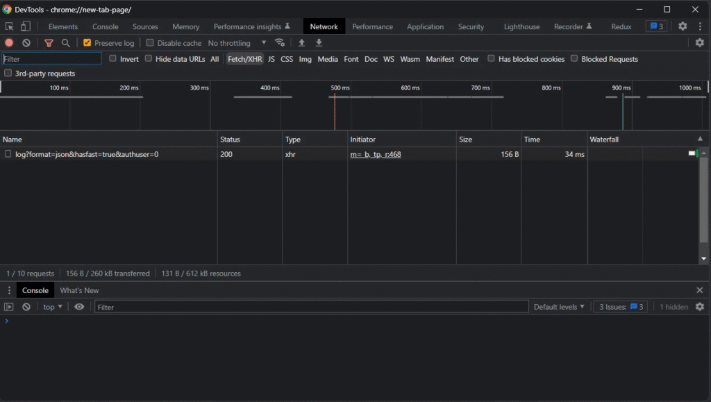 Typing Cmd/Ctrl + Space in the filter input