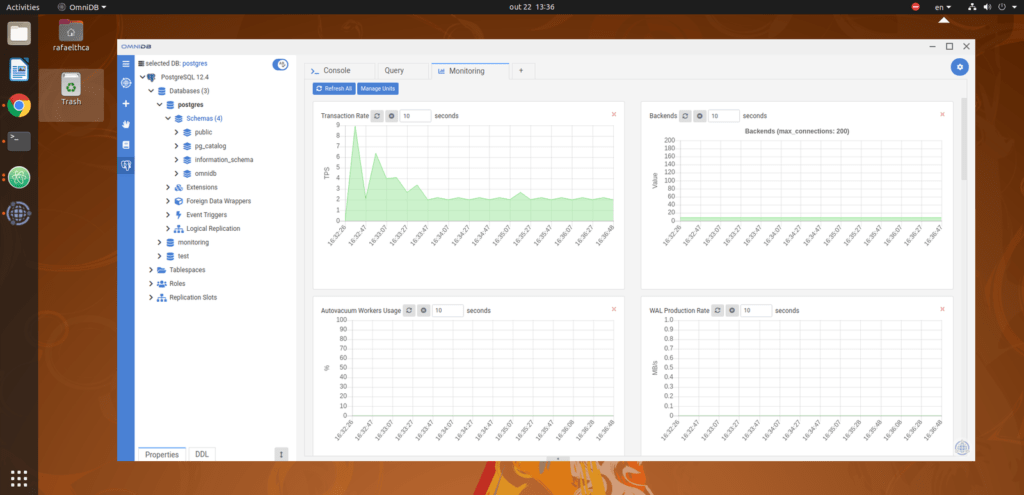 OmniDB in action